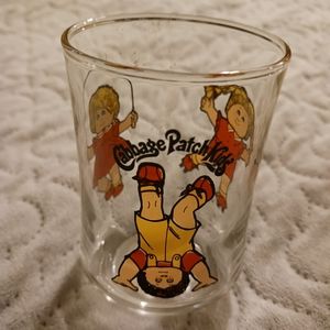 Vintage 1984 Cabbage Patch Glass